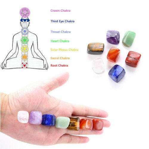 Chakra Balance Crystal Set for Well - being and Healing - Oracles Bounty