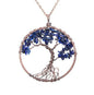 Crystal Natural Stone Tree Necklace - Oracles Bounty