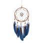 Dreamy Handcrafted Dream Catcher with Turquoise and Feathers - Oracles Bounty