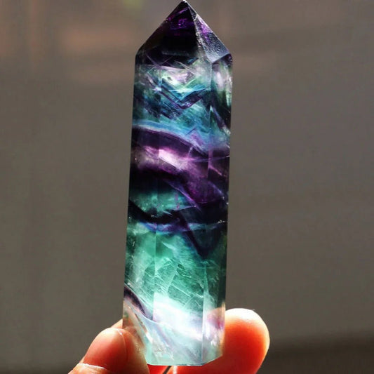 Fluorite Crystal Energy Wand - Oracles Bounty