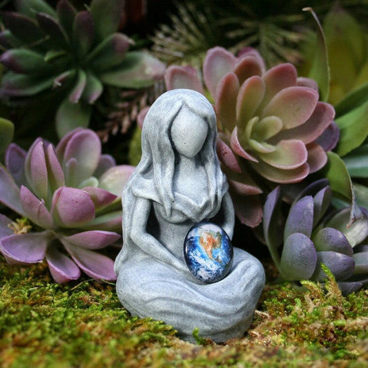 Gaia Earth Goddess Resin Figurine - Oracles Bounty