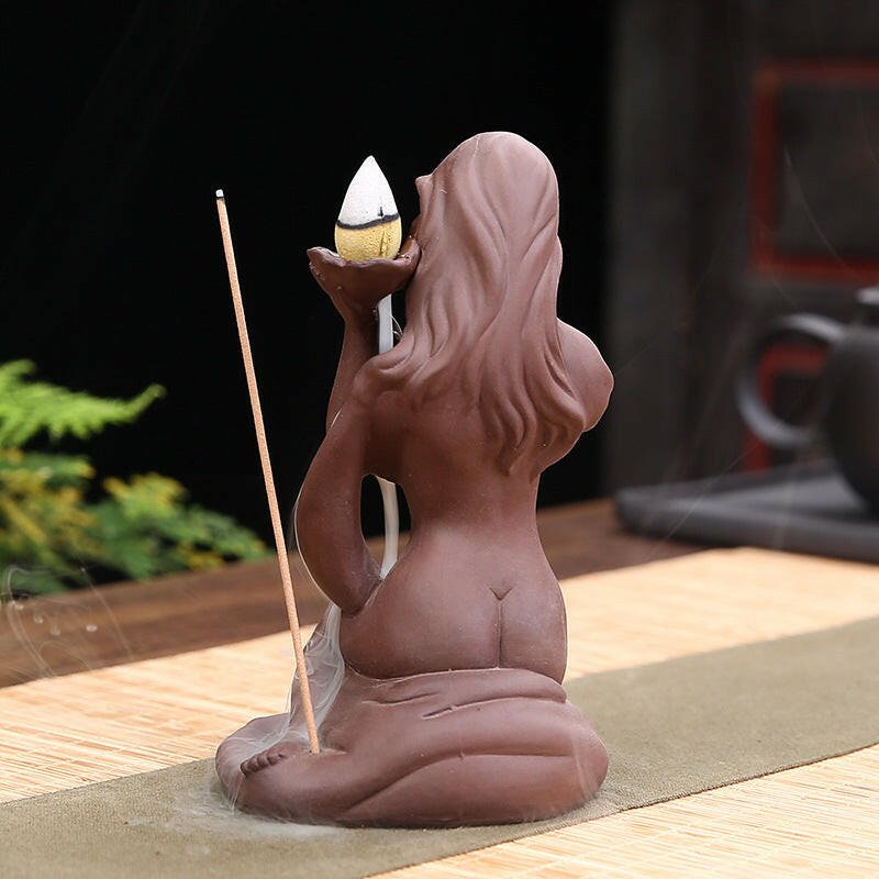 Goddess Ceramic Incense Burner - Oracles Bounty