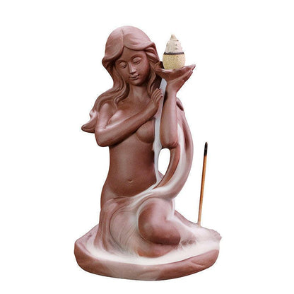 Goddess Ceramic Incense Burner - Oracles Bounty