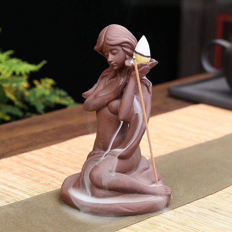 Goddess Ceramic Incense Burner - Oracles Bounty