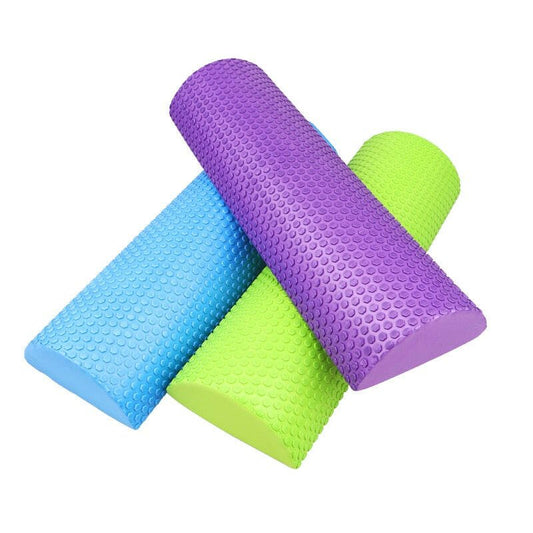 Half Moon EVA Foam Massage Roller for Balance and Recovery - Oracles Bounty