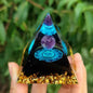 Handcrafted Energy - Enhancing Orgonite Pyramid - Oracles Bounty