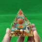 Handcrafted Energy - Enhancing Orgonite Pyramid - Oracles Bounty