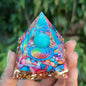 Handcrafted Energy - Enhancing Orgonite Pyramid - Oracles Bounty