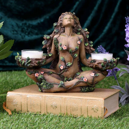 Harmony of Nature Goddess Candle Stand - Oracles Bounty