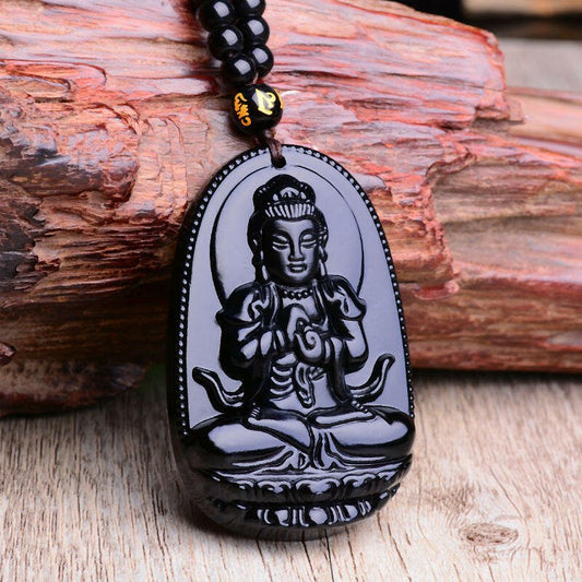 Hindu Black Obsidian Amulets - Oracles Bounty