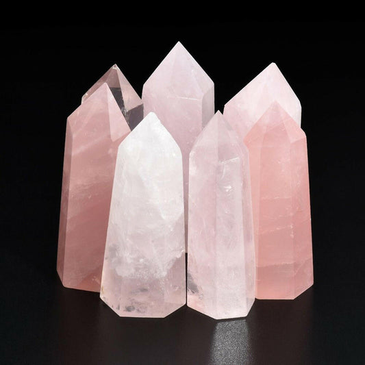 Natural Rose Quartz Healing Crystal - Oracles Bounty