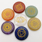 Natural Stone Carved Chakra Set - Oracles Bounty