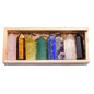 Raw Crystal Column Collection in Artisan Wooden Box - Oracles Bounty