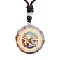 Seven Chakra Balancing Organite Pendant Necklace - Oracles Bounty