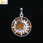 Sun & Moon Natural Healing Pendant - Oracles Bounty