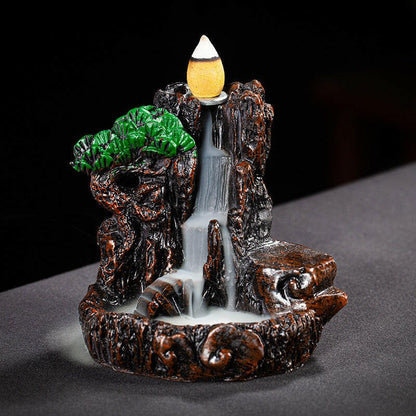 Tranquil Cascading Incense Fountain - Oracles Bounty